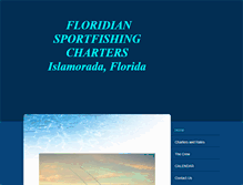 Tablet Screenshot of floridiansportfishing.net